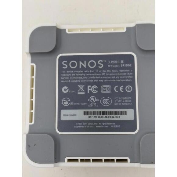 Sonos Bridge Wireless Network Model BRIDGE-No Cord - Picture 3 of 3